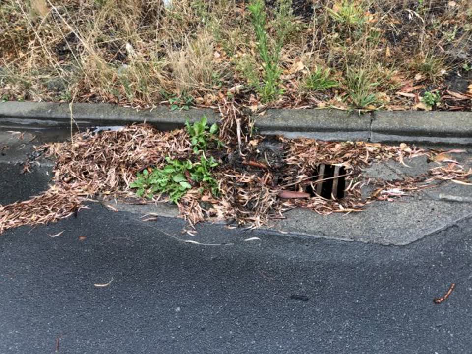 The photograph attached to this wastewater/stormwater report