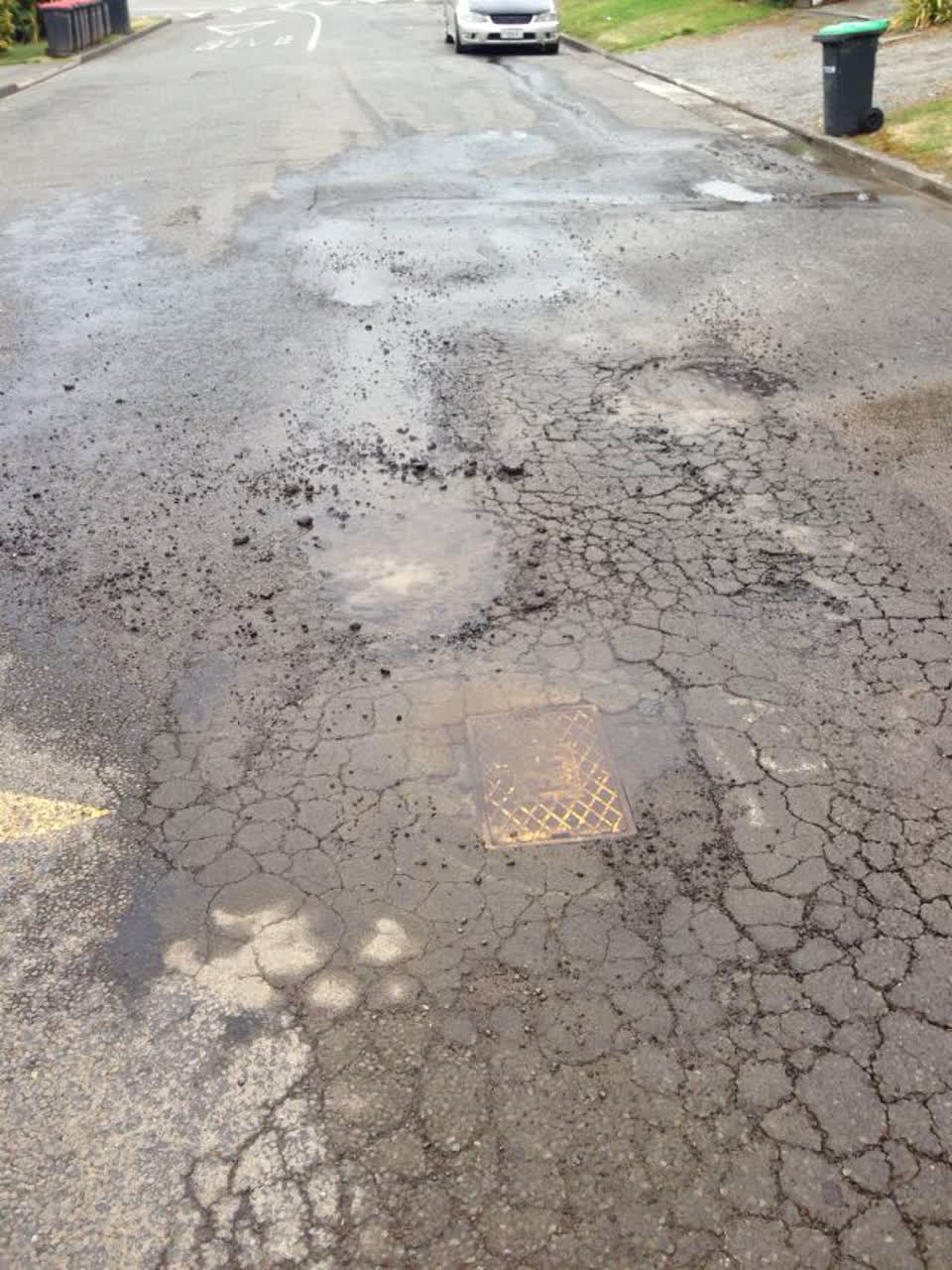 The photograph attached to this water supply report