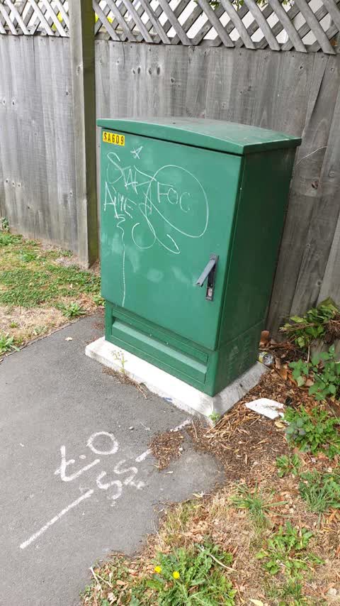 Graffiti, a report photo