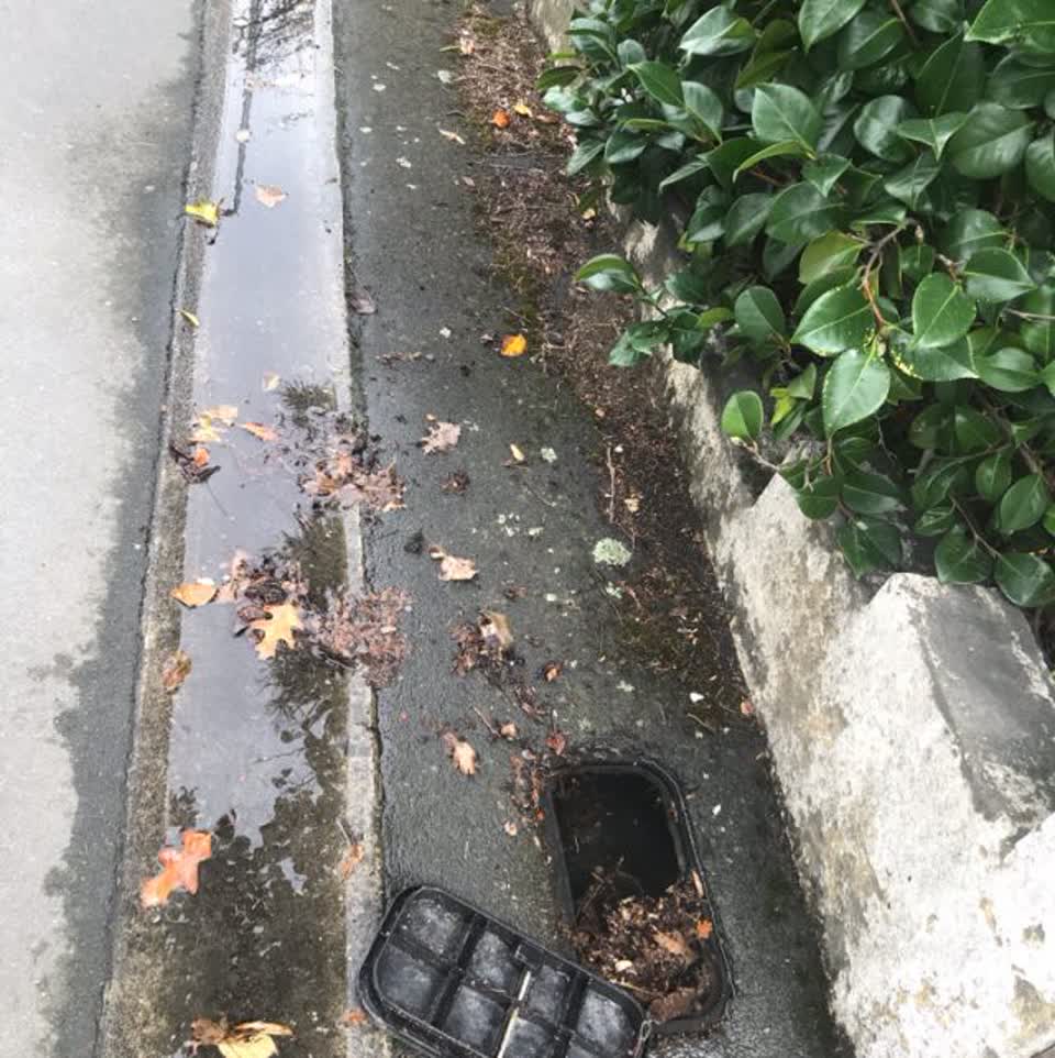 The photograph attached to this water supply report