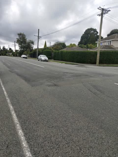 Roading/Streets, a report photo