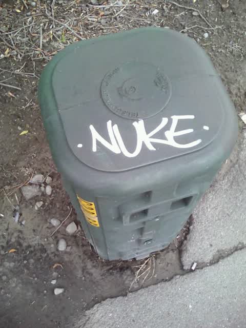 Graffiti, a report photo