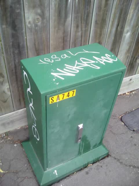 Graffiti, a report photo
