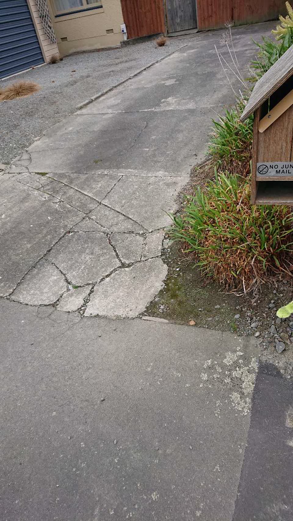 The photograph attached to this wastewater/stormwater report
