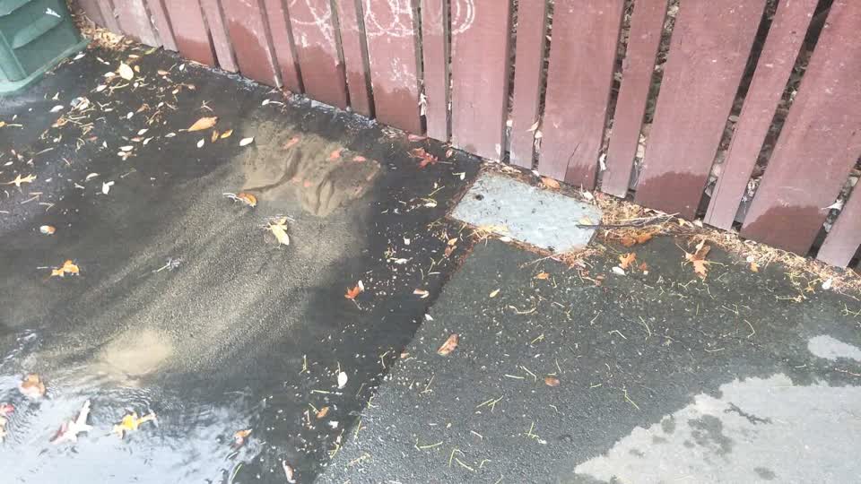 The photograph attached to this water supply report