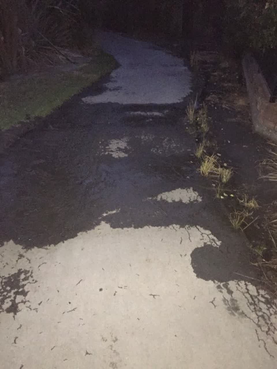 The photograph attached to this water supply report