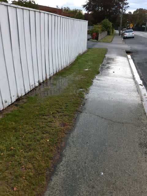 Flooding, a report photo