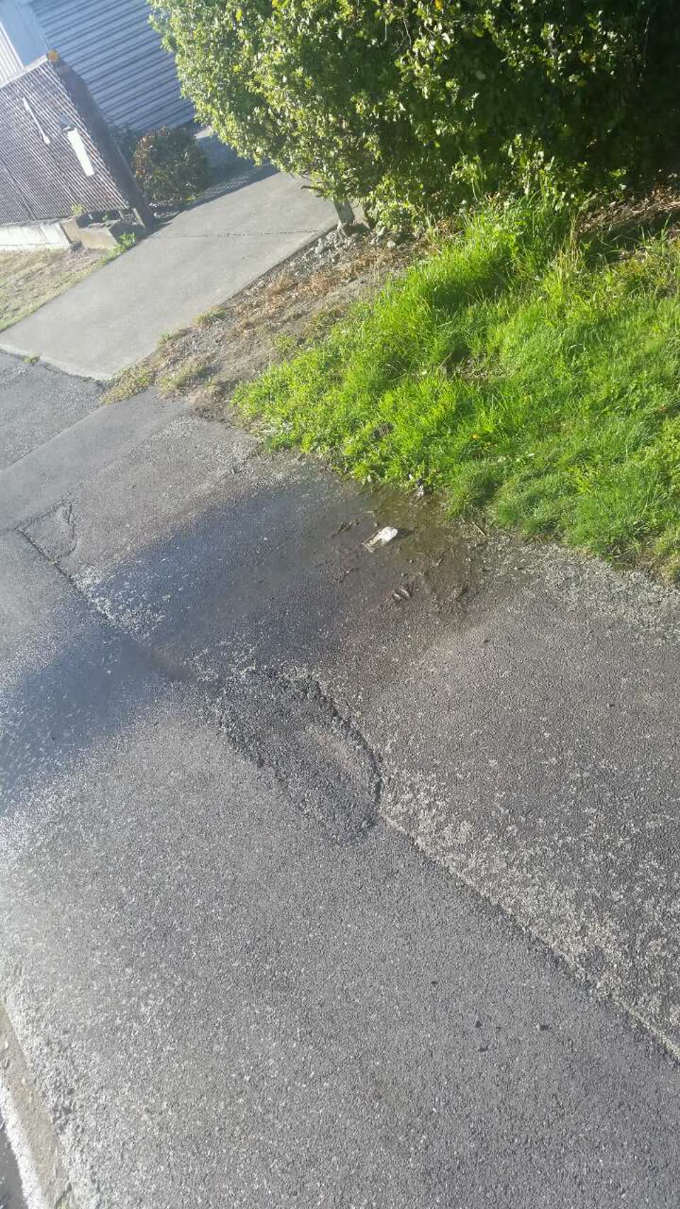 The photograph attached to this water supply report