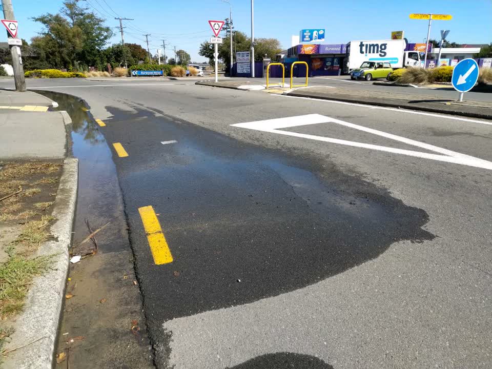 The photograph attached to this water supply report