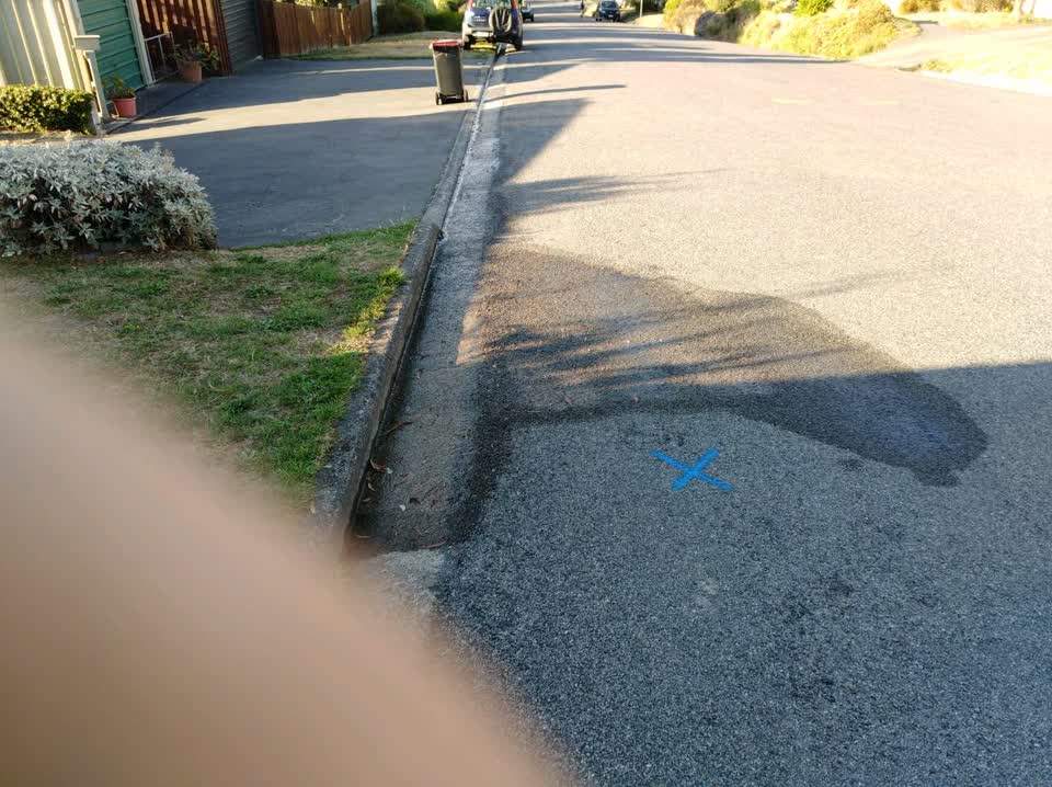 The photograph attached to this water supply report