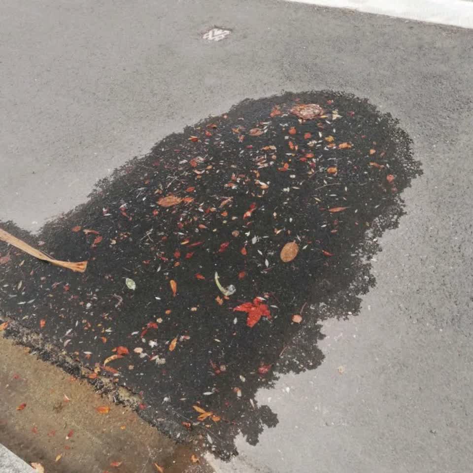 The photograph attached to this wastewater/stormwater report