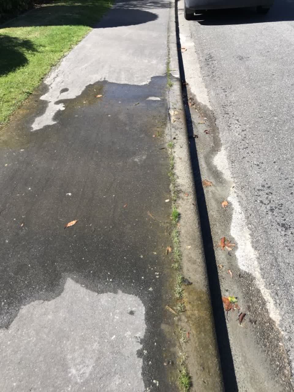 The photograph attached to this water supply report