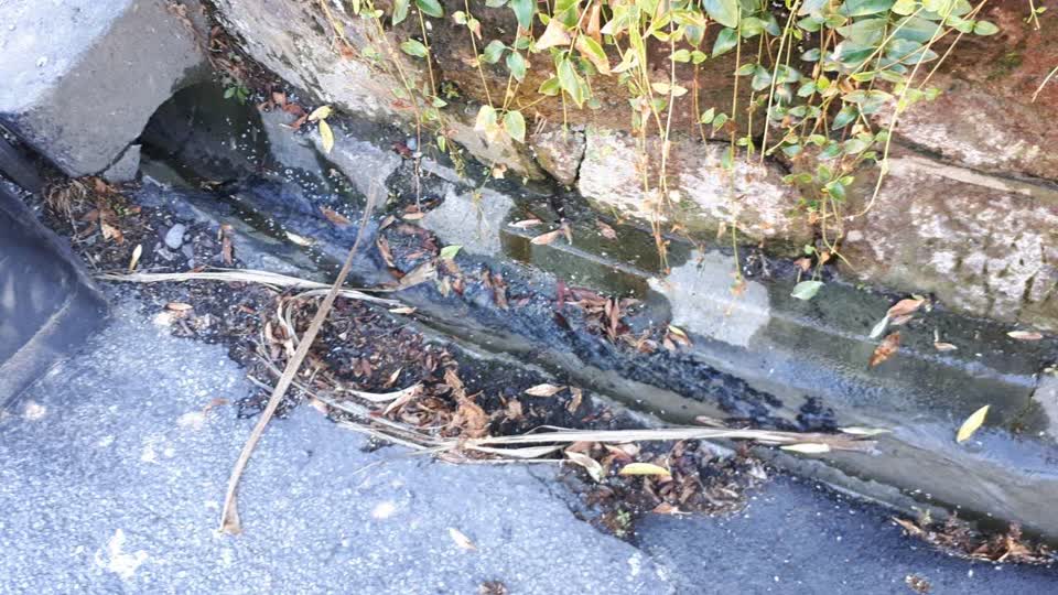 The photograph attached to this water supply report