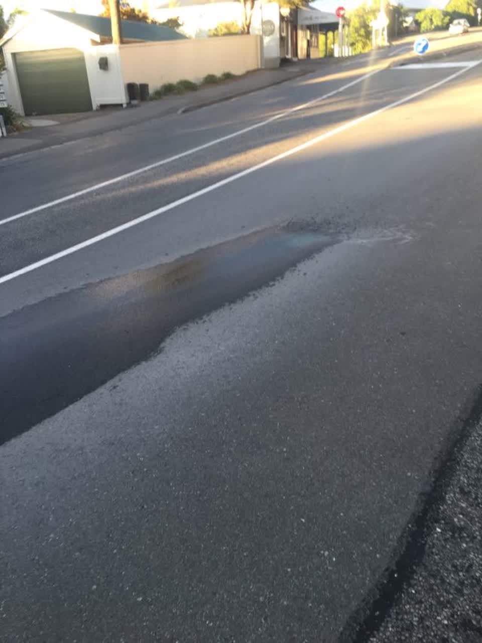 The photograph attached to this water supply report