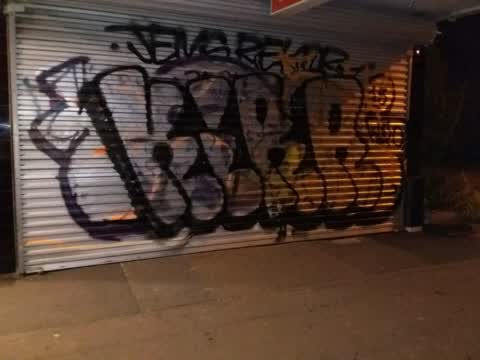 Graffiti, a report photo