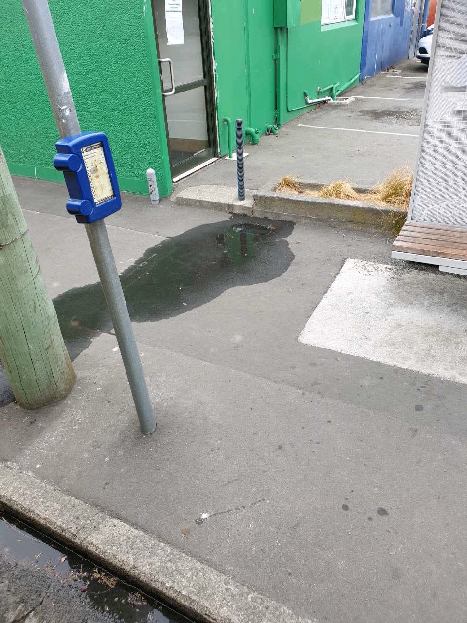 The photograph attached to this water supply report