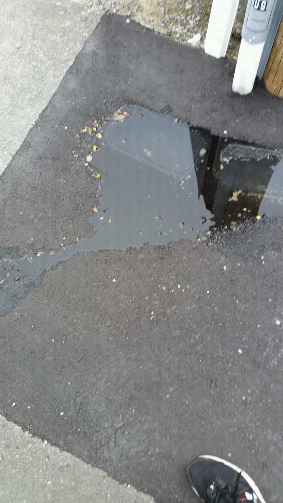 The photograph attached to this water supply report