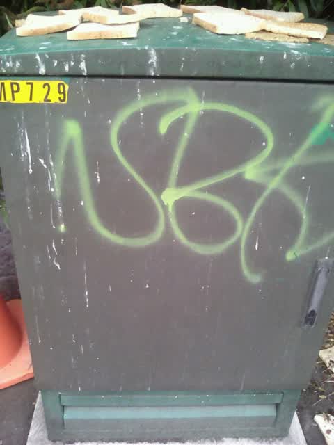 Graffiti, a report photo