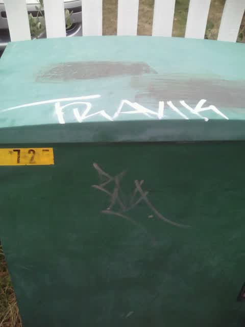 Graffiti, a report photo