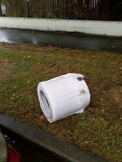 Rubbish/Recycling, a report photo