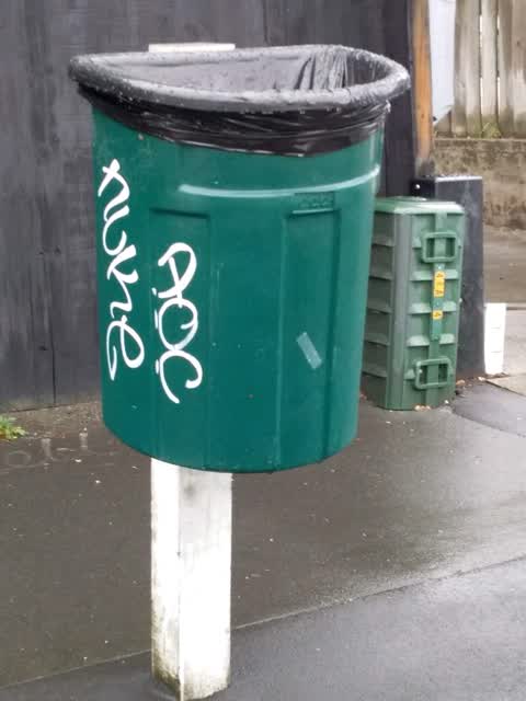 Graffiti, a report photo