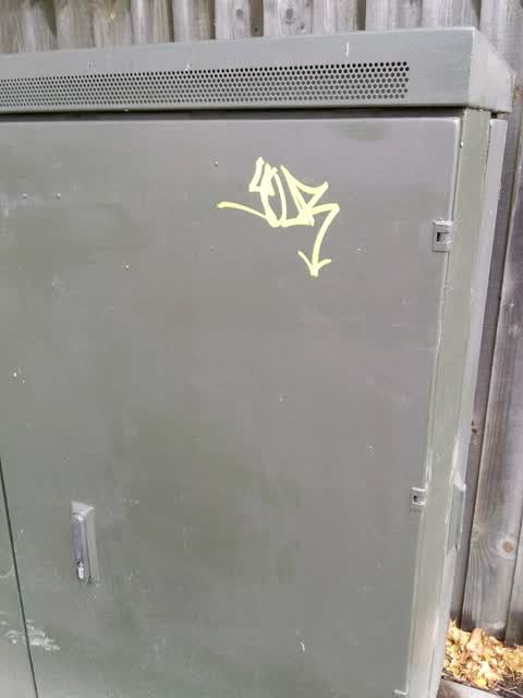 Graffiti, a report photo