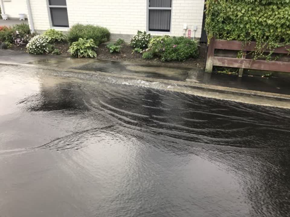 The photograph attached to this water supply report