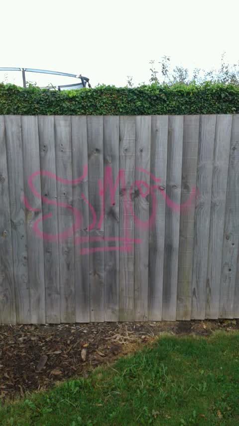 Graffiti, a report photo