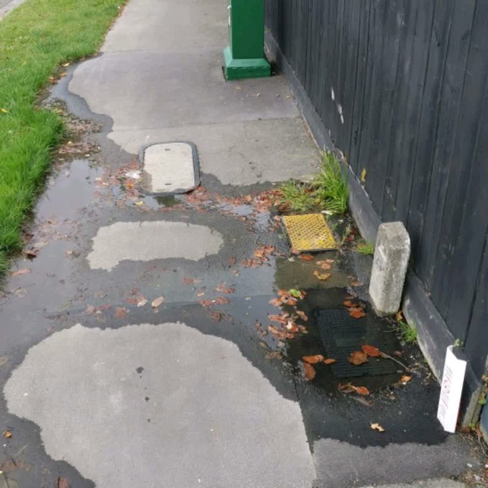 The photograph attached to this water supply report