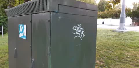 Graffiti, a report photo