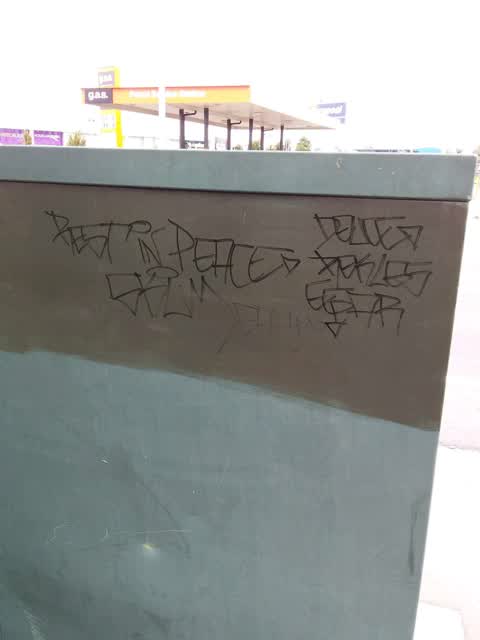 Graffiti — a report photo