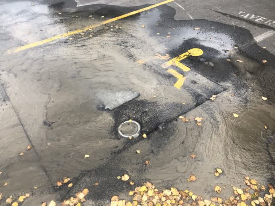 The photograph attached to this water supply report