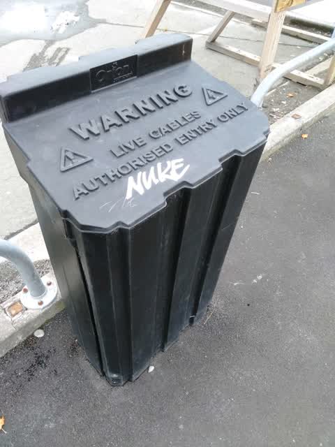 Graffiti, a report photo