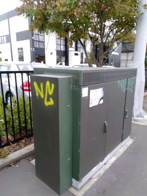 Graffiti, a report photo