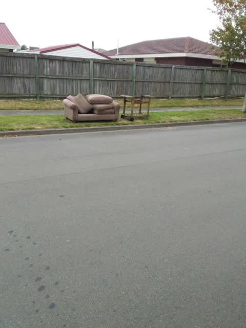 Rubbish/Recycling, a report photo