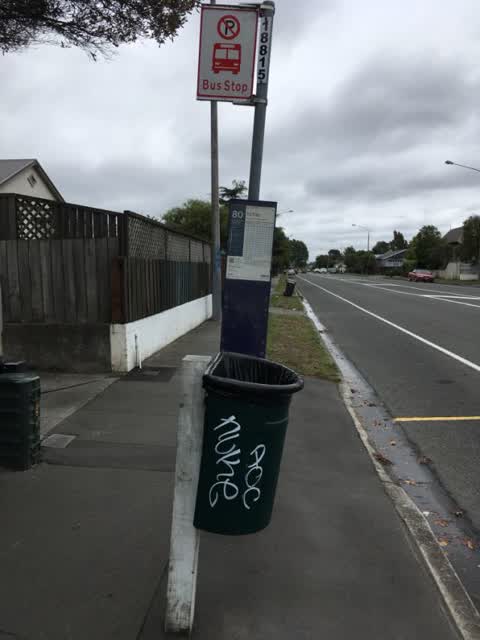 Graffiti, a report photo