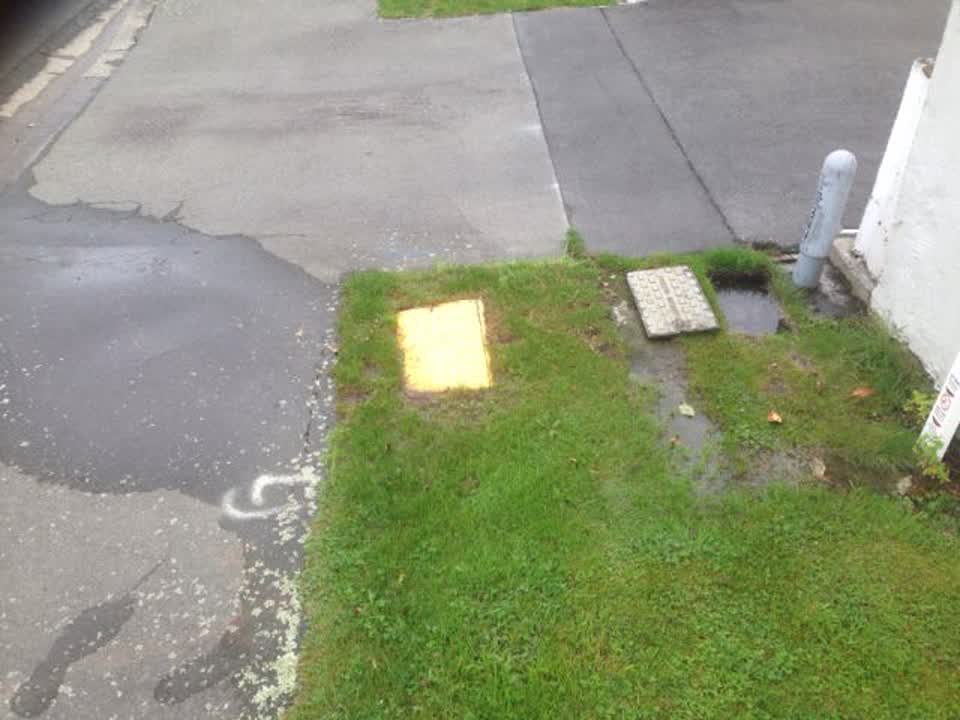 The photograph attached to this water supply report