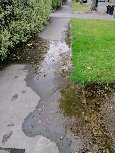 Flooding, a report photo