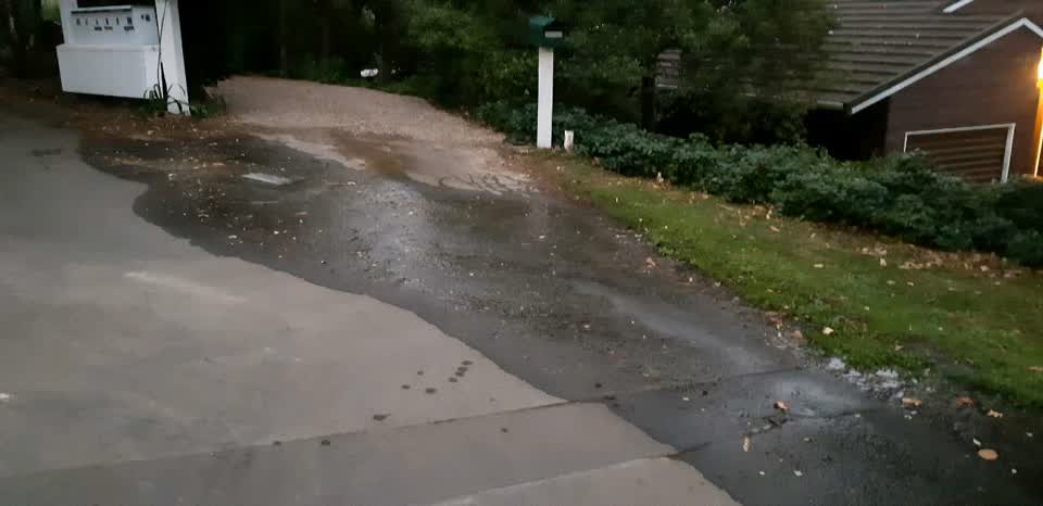 The photograph attached to this water supply report