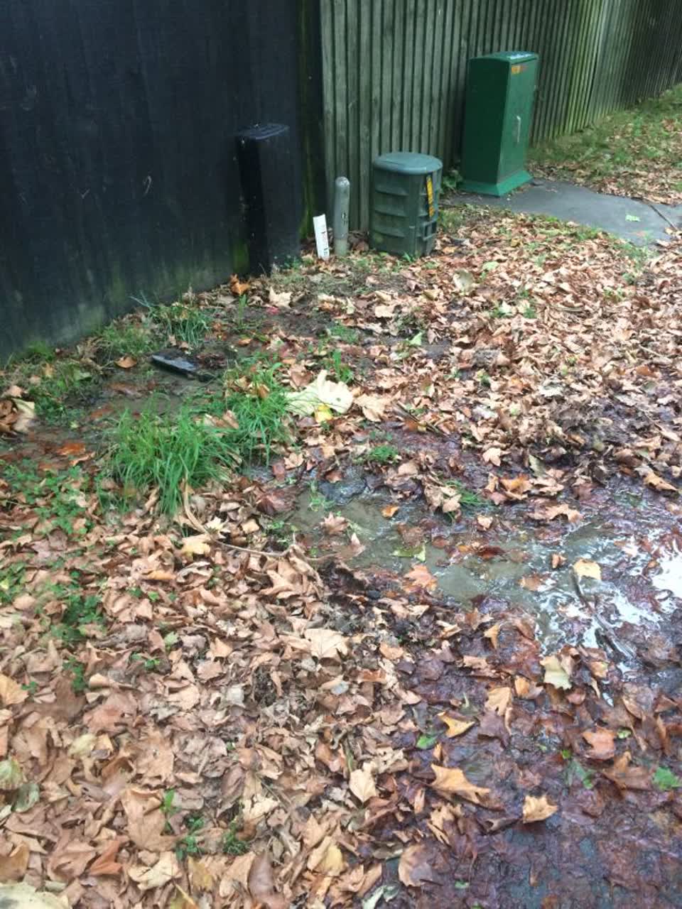 The photograph attached to this water supply report