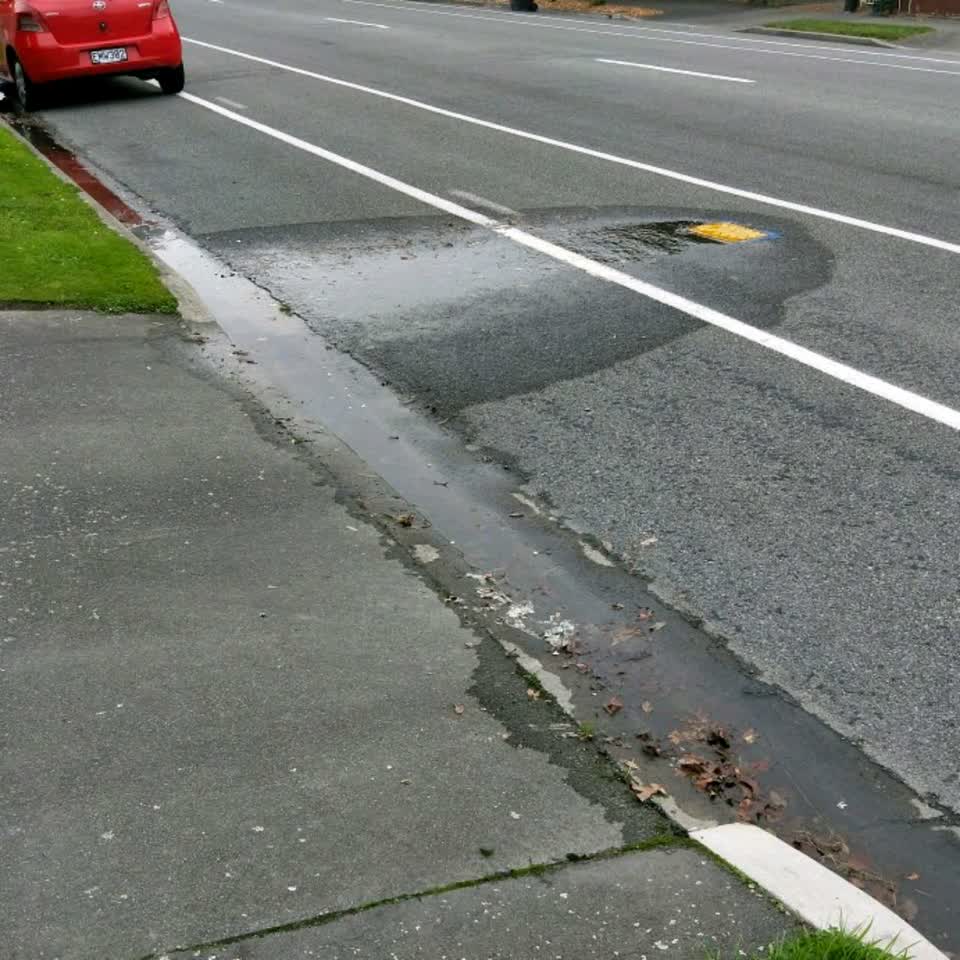 The photograph attached to this water supply report