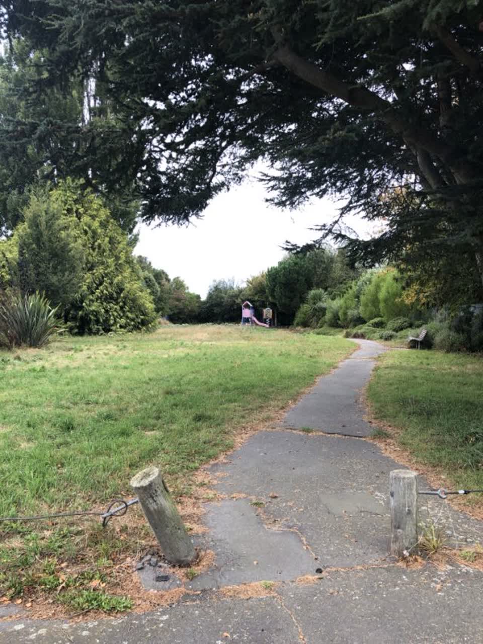 The photograph attached to this parks report
