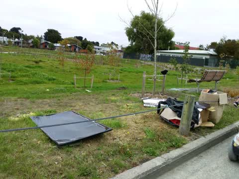 Rubbish/Recycling, a report photo
