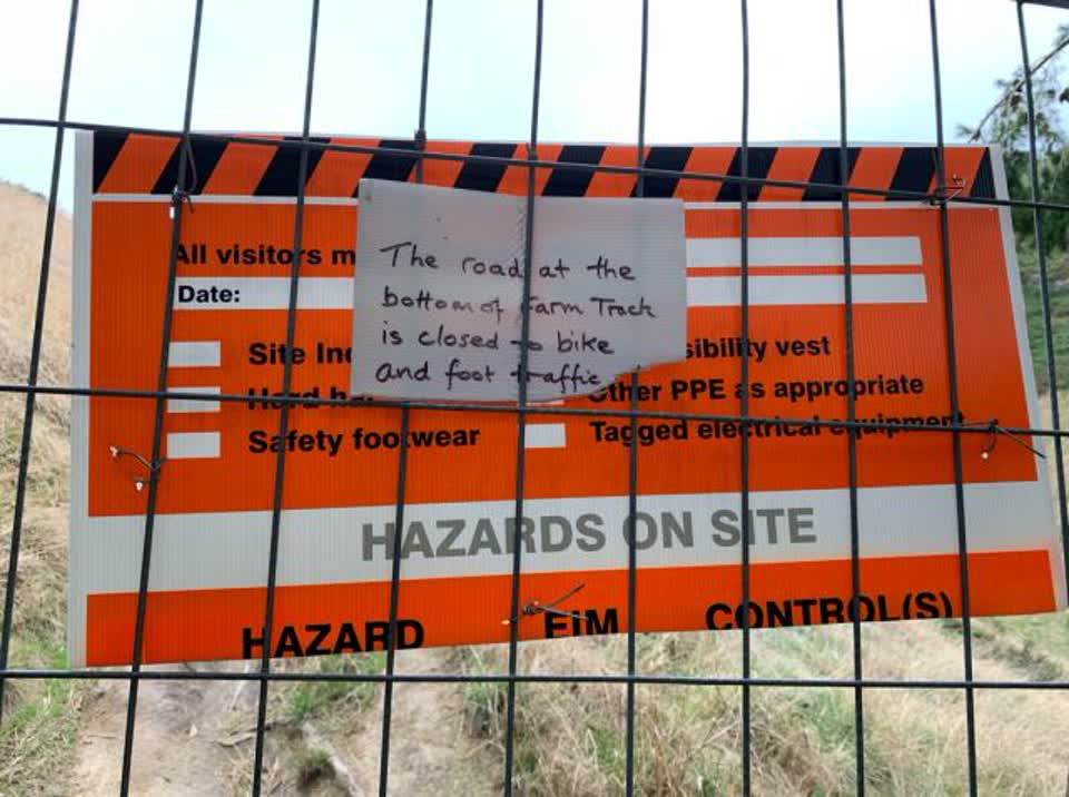 The photograph attached to this parks report