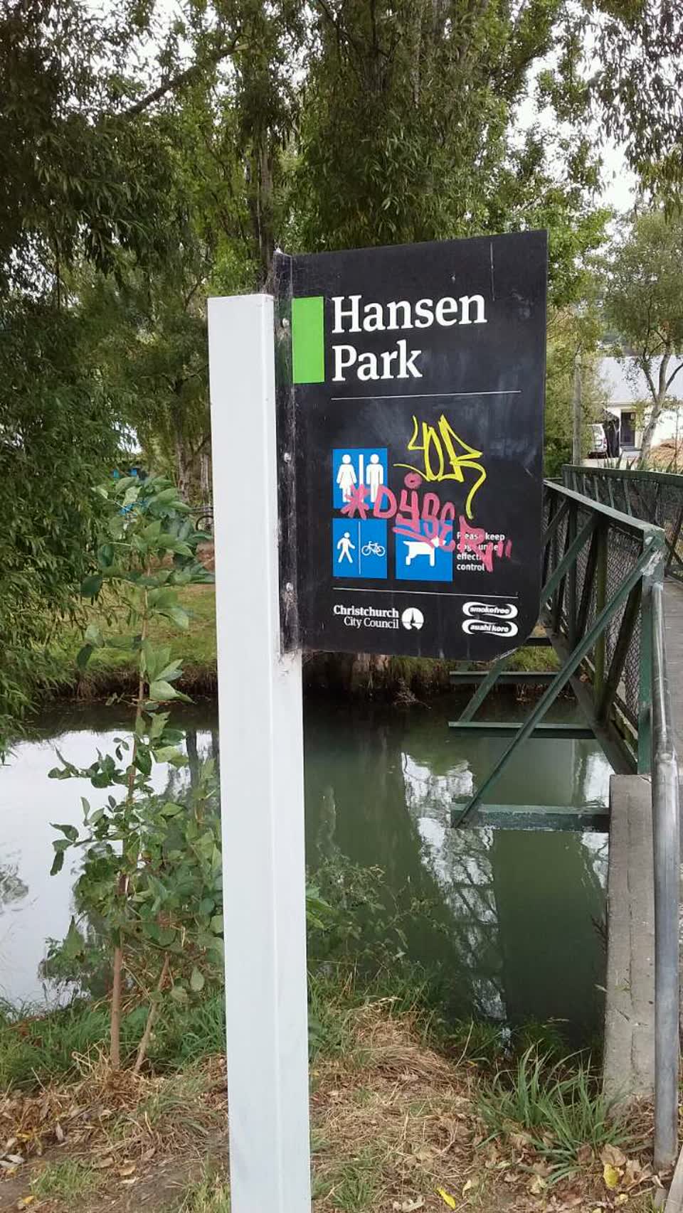 The photograph attached to this parks report