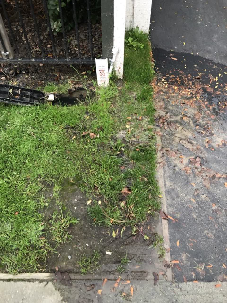 The photograph attached to this water supply report