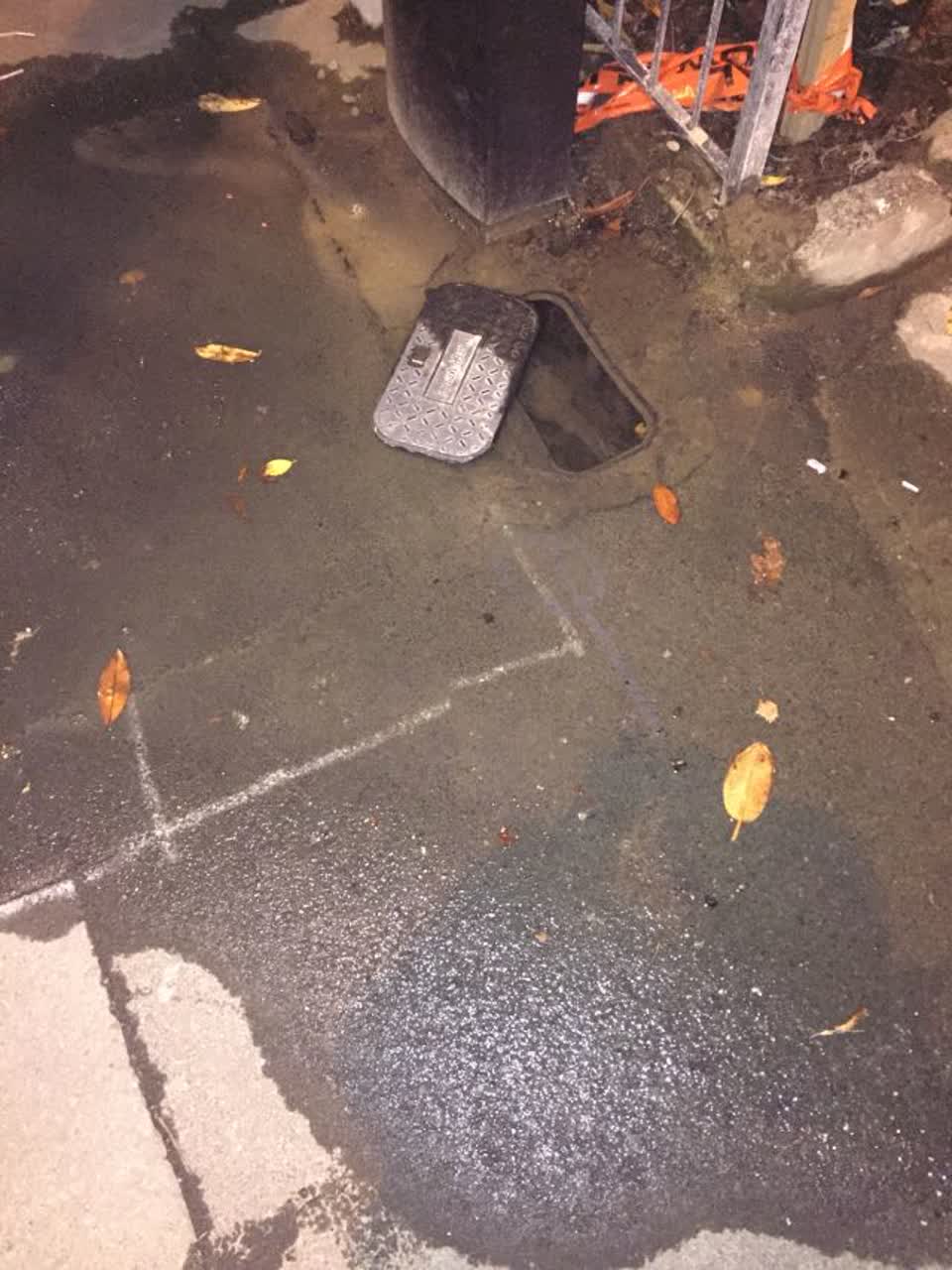 The photograph attached to this water supply report