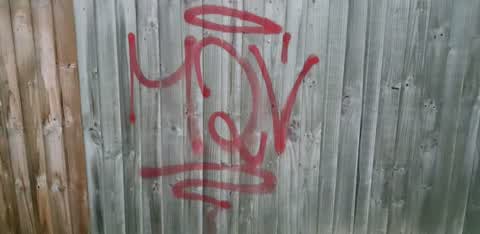 Graffiti, a report photo