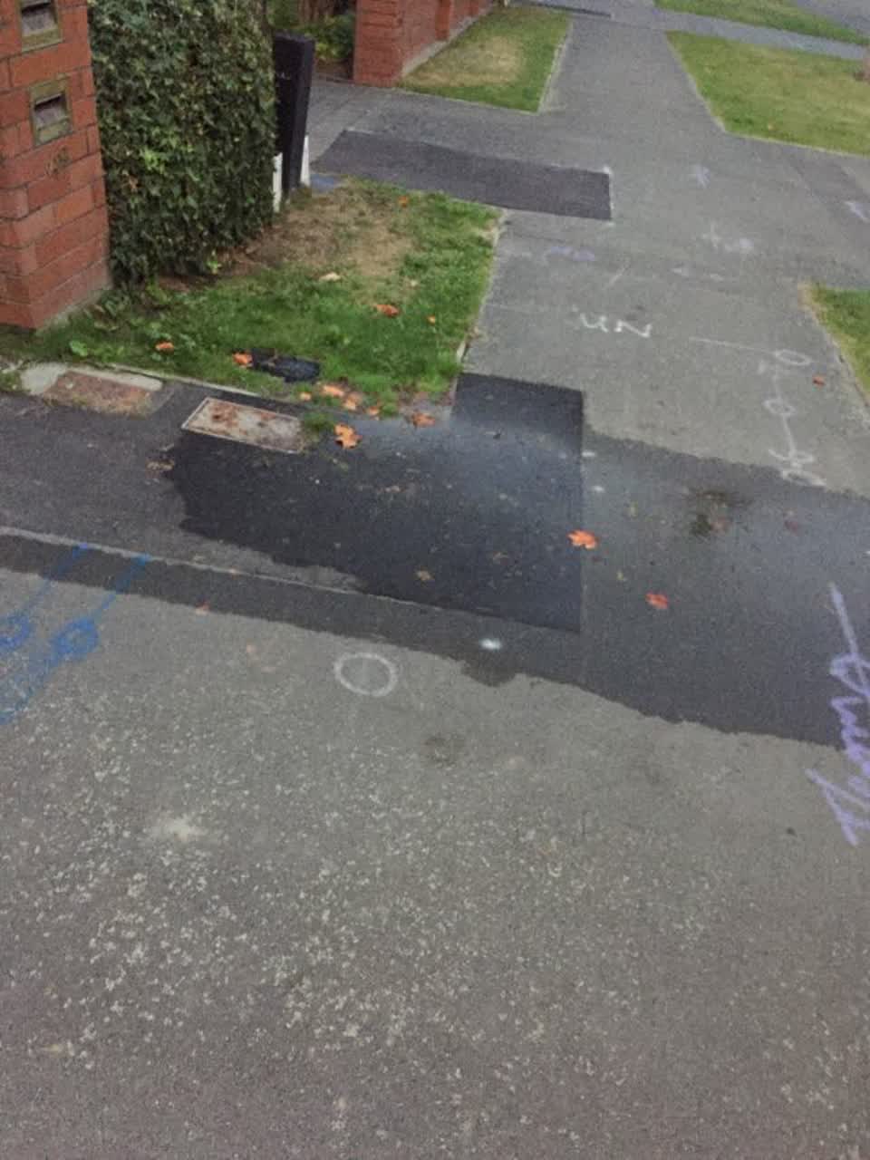 The photograph attached to this water supply report