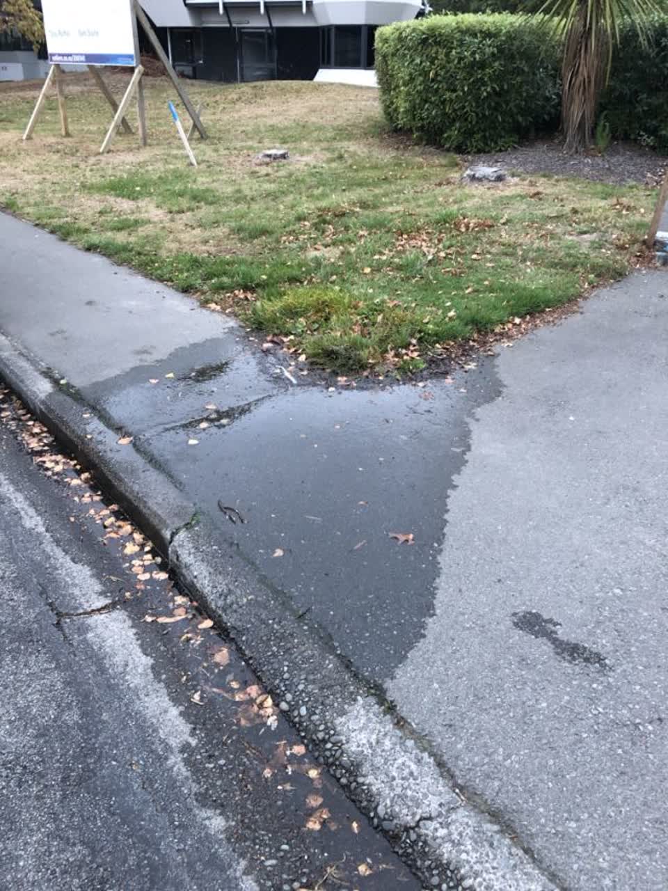 The photograph attached to this water supply report